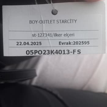 Boynerden Aldığım Çantada Sorun Ve İlgisiz Müşteri Hizmeti
