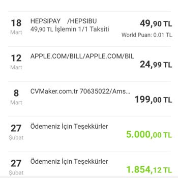 Tek Seferlik CV Hazırlama İşleminden Sonra Haksız Ücret Kesintisi