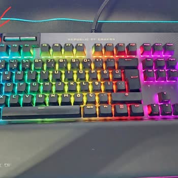 Asus Rog Flare Iı Animate Klavyede Ses Kontrol Tekerleği Sorunu Deneyimi