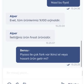 Stokta Olmayan Ürünü Satıp Siparişi Keyfi İptal Ettiler