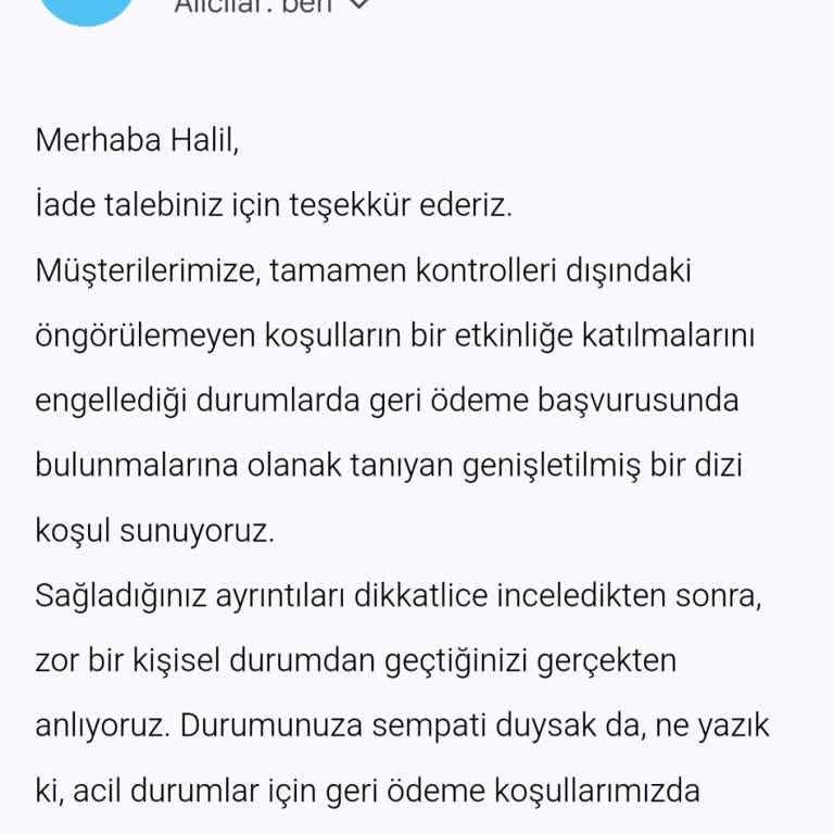 İadeli Bilet Aldım, İade Edilmiyor: Anlamsız Gerekçelerle Mağduriyet