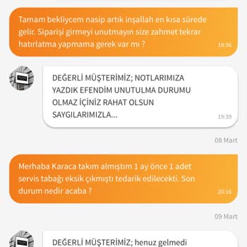 Aly Home Ve Trendyol'dan Eksik Ürün Ve 3 Aydır Çözülmeyen Mağduriyet