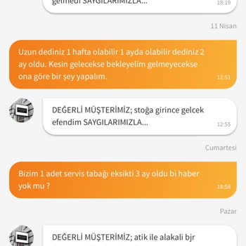 Aly Home Ve Trendyol'dan Eksik Ürün Ve 3 Aydır Çözülmeyen Mağduriyet