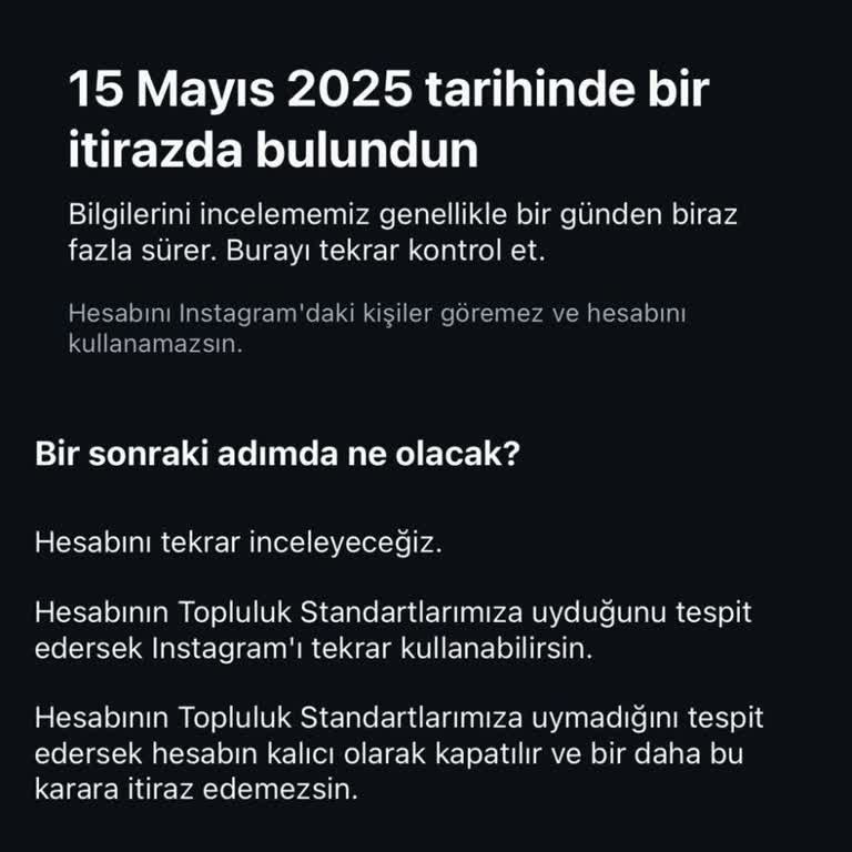Instagram Gerçek Hesabım Sürekli Askıya Alınıyor İletişim Kuracak Muhatap Yok