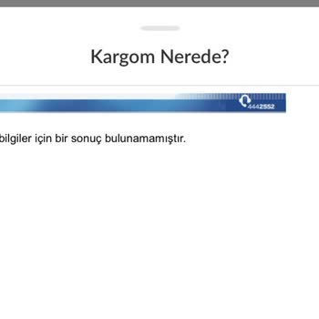 Kargomun Nerede Olduğunu Öğrenemiyorum, Mağduriyet Yaşıyorum