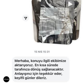 Takım Elbisemdeki Hasar Ve Değişim Sorunu
