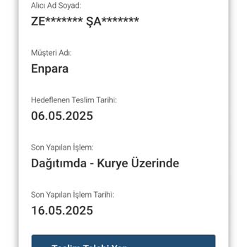 Kart Teslimatında Uzayan Süre Ve Sorumluluk Eksikliği