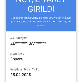 Kart Teslimatında Uzayan Süre Ve Sorumluluk Eksikliği