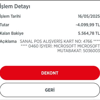 İzinsiz Para Çekimi Ve Yetersiz Müşteri Desteği Nedeniyle Mağduriyet
