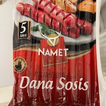 Namet Dana Sosis Paketinde Sinek Şoku