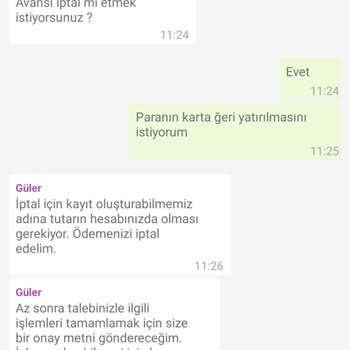 Enpara Taksitli Nakit Avans İptali Yapılmıyor, Mağduriyetim Giderilmiyor