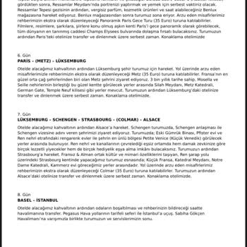 Jolly Tur Benelüx Paris Alsace Turunda Hayal Kırıklığı Ve Rehber Sorunları