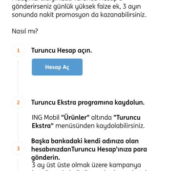 ING Promosyon Kampanyasında Ödül Tutarı Hesabıma Yatırılmadı