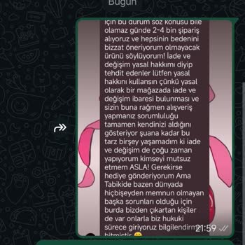 İade Talebim Reddedildi Telefonlarıma Cevap Verilmedi