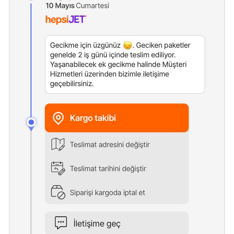 Hepsijet Kargo Teslimatında Gecikme Ve İlgisizlik