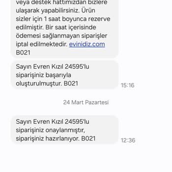 Evinidiz İptal Edilen Televizyon Siparişimde 1 Ay Geçmesine Rağmen Para İadesi Yapılmadı