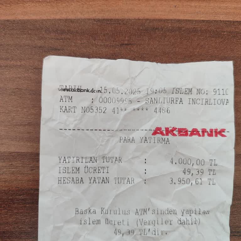 ATM'den Yatırılan Para Hesabıma Geçmedi, Mağdur Oldum