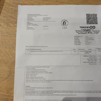 Teknosa'nın İlgisizliği Nedeniyle Sorunum Çözülmedi