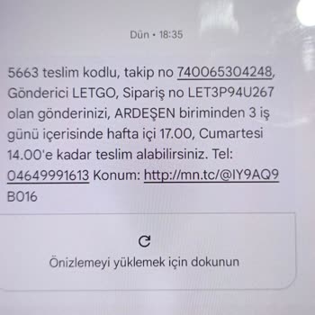 MNG Kargo Ardeşen Şubesi Kargomu Teslim Etmiyor Ve Ulaşılamıyor