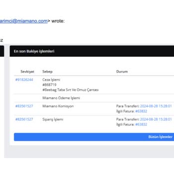 Miamano Bilgilendirme Yapılmadan Uygulanan Ceza Ve Şeffaflık Sorunu