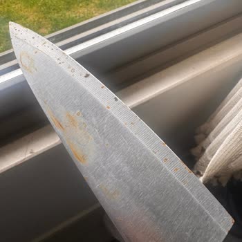 Yeni Alınan Bıçağın Hızla Paslanmasından Dolayı Hayal Kırıklığı