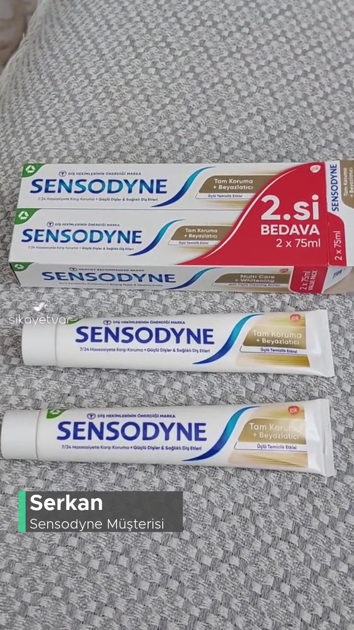 Sensodyne Diş Macunu Ağız Yarası Yaptı! videonun kapak resmi