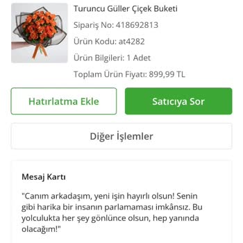 Hayal Kırıklığı Yaratan Çiçek Ve Yetersiz Müşteri Hizmeti