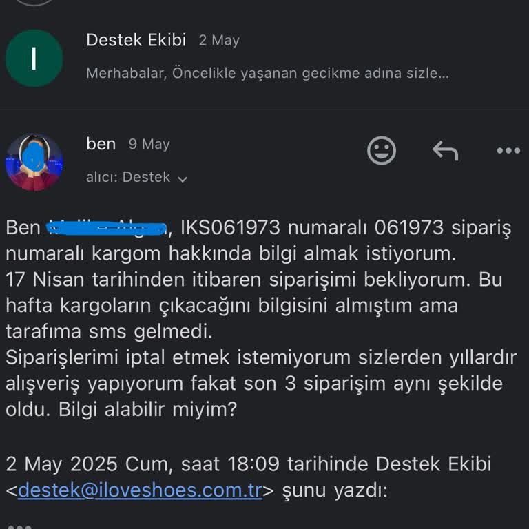 Ayakkabılarım Bir Aydır Teslim Edilmedi, Bilgi Verilmeden Bekletiliyorum