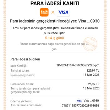 İade Edilmeyen Param İki Aydır Hesabımda Yok
