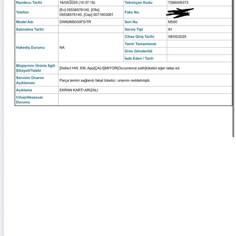 Samsung Yetkili Servisinde Parça Yok, Sürekli Değişen Fiyatlar Ve Yanıltıcı Bilgilendirme