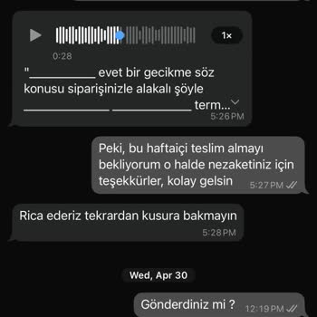 Aylarca Teslim Edilmeyen Ürünler Ve Yetersiz Müşteri Hizmeti