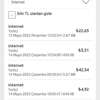 Kullanılmayan İnternet İçin Yüksek Aşım Ücreti Şikayeti
