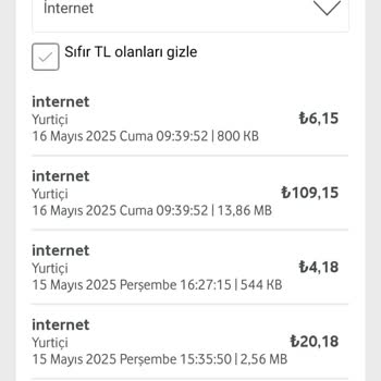 Kullanılmayan İnternet İçin Yüksek Aşım Ücreti Şikayeti