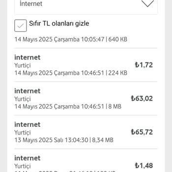 Kullanılmayan İnternet İçin Yüksek Aşım Ücreti Şikayeti