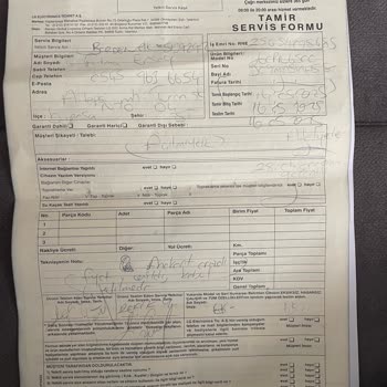 LG Yetkili Servisinden Aldatıcı Hizmet Ve Fahiş Ücret Mağduriyeti