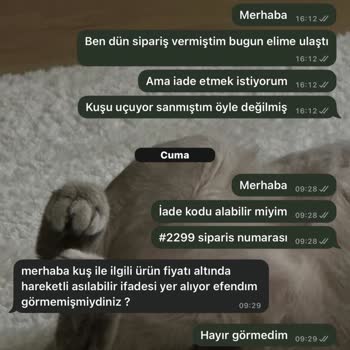 Peitho İade Talebim Yasal Haklarım Hiçe Sayılarak Reddedildi