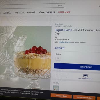 Sepette Fiyat Artışıyla Karşılaşmak Güvenimi Zedeledi