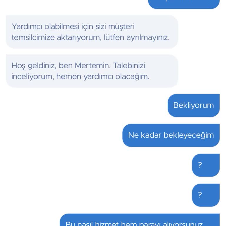 Kartımdan Para Çekildi Ama Bilet Verilmedi, Müşteri Hizmetleri Yok