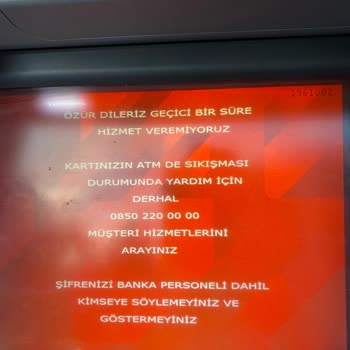 ATM Arızası Sonucu 9000 TL'lik Para Yatırma İşleminde Mağduriyet Ve İade Talebi