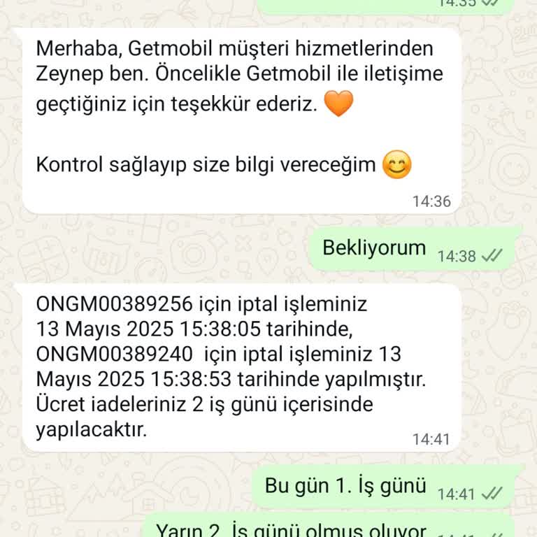 İptal Edilen Siparişin İadesi Yapılmıyor Mağduriyetim Artıyor