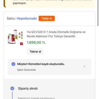 Satışta Hızlı Teslimat Seçeneği Varken Siparişimde Gecikme Ve Yetersiz Müşteri Desteği