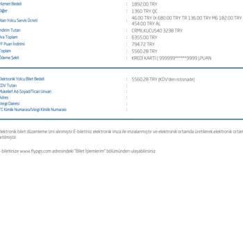 Ich warte auf meine 7.300₺ Rückerstattung trotz gebuchtem Pegasus Flex-Service