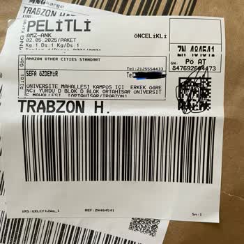 Amazon'dan Gelen Kargoda Farklı Gönderici Güvensizliği