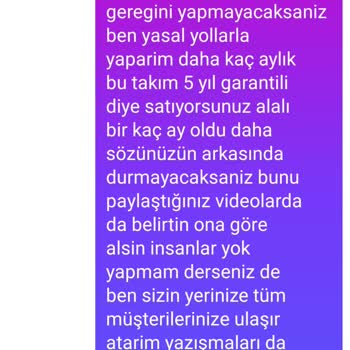 Teslimat Gecikmesi Ve Ürün Kalitesi Sorunları Yaşadım