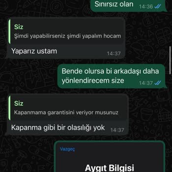 IMEI Uzatma İşleminde Yaşanan İletişim Problemi