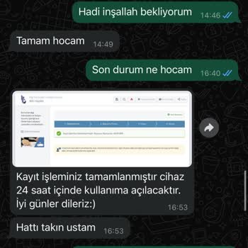 IMEI Uzatma İşleminde Yaşanan İletişim Problemi