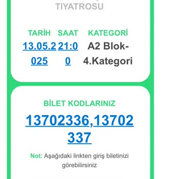 Konserde Görüş Engeli ve İlgisizlik Şikayeti