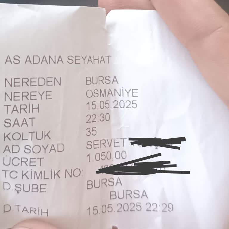 As Adana Seyahat  Firmasında Güvenlik Ve Yolcu Memnuniyeti Sorunu