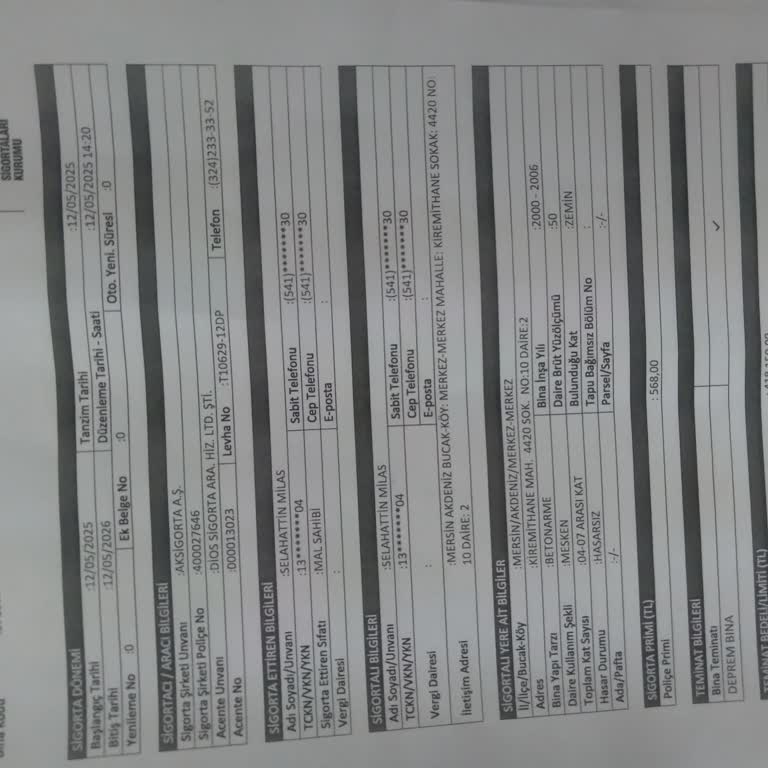 Yanlış Adresli DASK Poliçesi Ve Kiracı Mağduriyeti