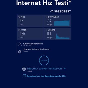 Superonline İnternet Hızı 16 Mbps Bile Olmuyor Videolar Açılmıyor